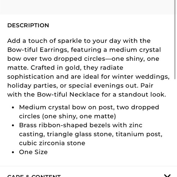 Cabi Bow-tiful Earrings - Picture 6 of 6